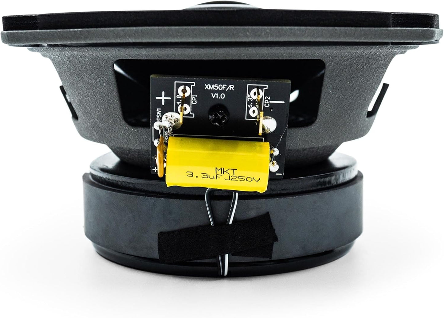 Kenwood Excelon XM50F 5 - 1/4" 2 - Way Front Speakers for Select 1998 - 2013 Harley Davidson Touring Model motorcycles (Pair) - electronicsexpo.com - Motorcycle Speakers