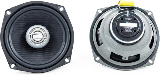 Kenwood Excelon XM50R 5 - 1/4" 2 - Way Rear Speakers for Select 1998 - 2013 Harley Davidson Touring Model Motorcycles Pair (Open Box) - electronicsexpo.com - Motorcycle Speakers