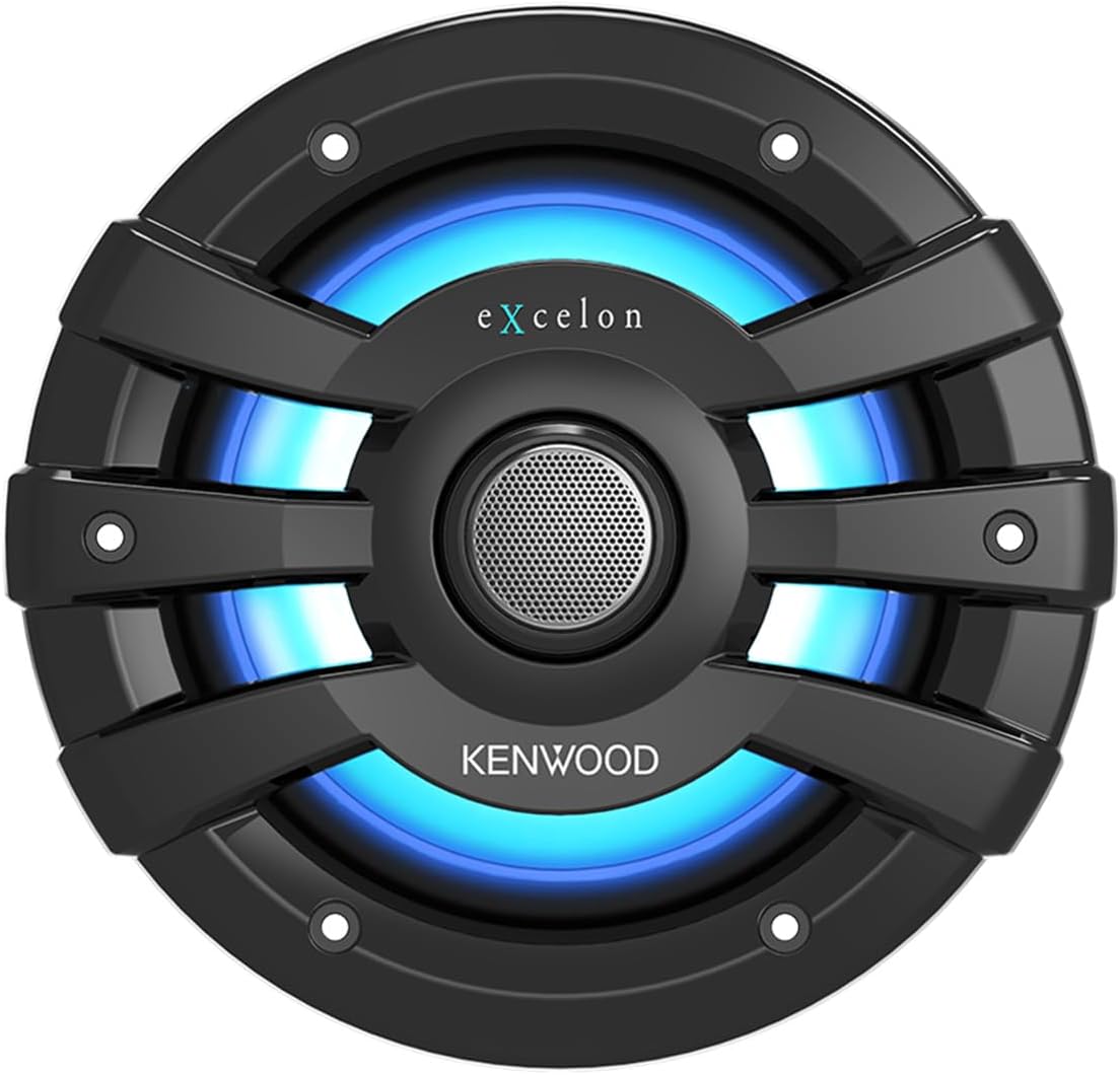 Kenwood Excelon XM65 6 - 1/2" Marine Speakers with LED Lighting (Pair) - electronicsexpo.com - Marine Speakers
