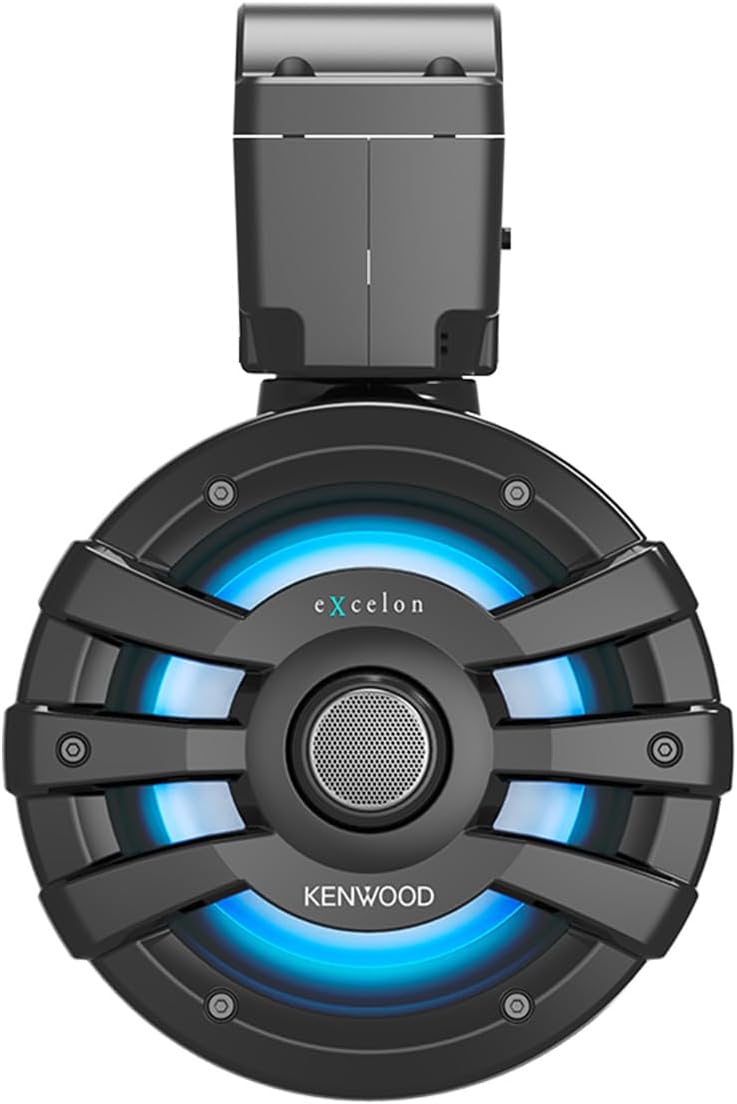 Kenwood Excelon XM65T 6 - 1/2" Tower Marine Speakers with LED Lighting (Pair) - electronicsexpo.com - Marine Speakers