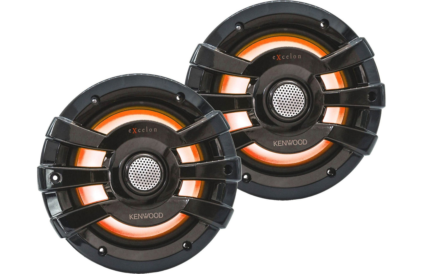 Kenwood Excelon XM77 7.7" Marine Speakers with LED Lighting (Pair) - electronicsexpo.com - Marine Speakers