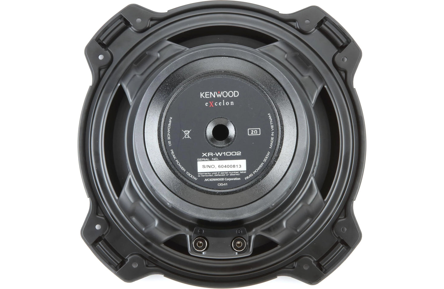 Kenwood Excelon XR - W1002 10" 2 - ohm Component Subwoofer - electronicsexpo.com - Car Subwoofers