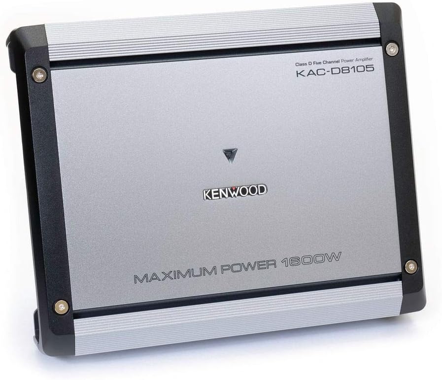 Kenwood KAC - D8105 5 - Channel 1600 Watts Max Power Amplifier (Open Box) - electronicsexpo.com - Car Amplifiers + Equalizers