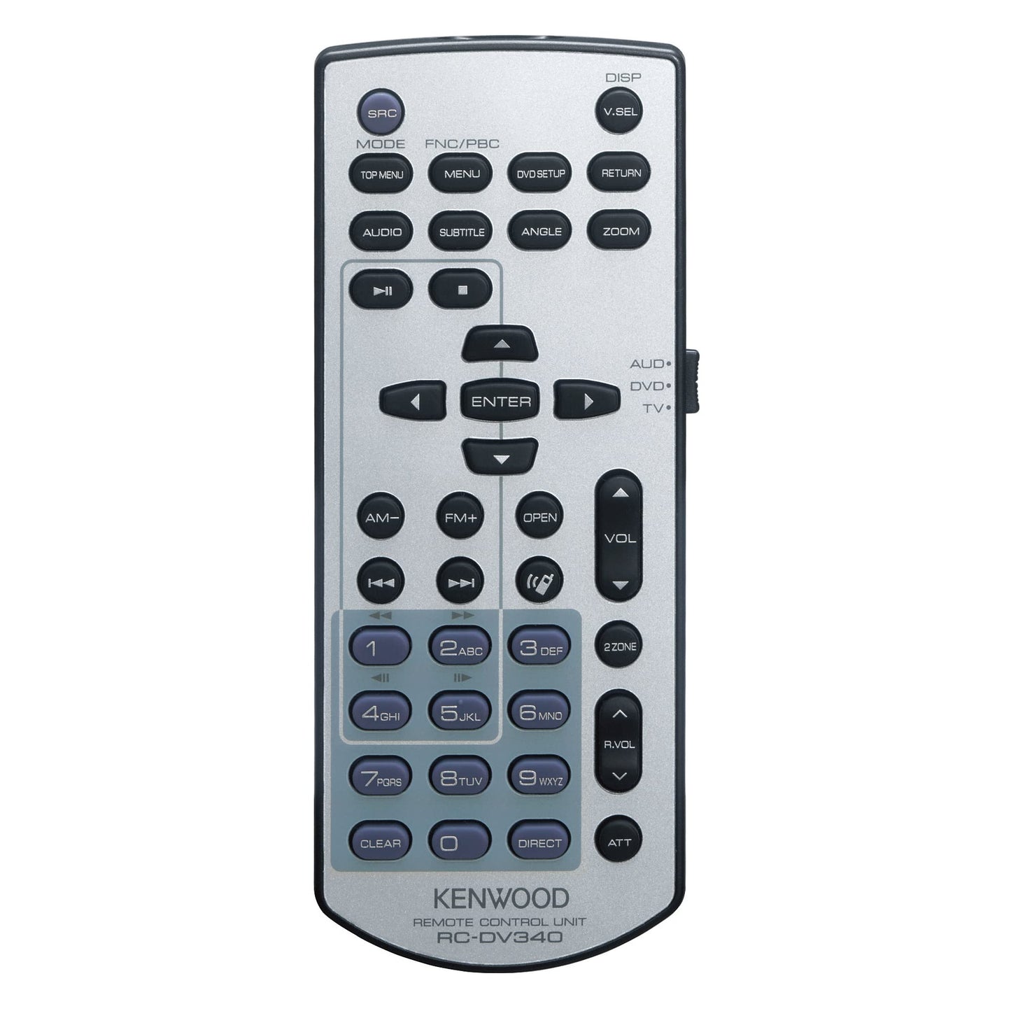 Kenwood KCA - RCDV340 Wireless Remote for Kenwood Multimedia and Navigation Receivers - electronicsexpo.com - Car Accessories