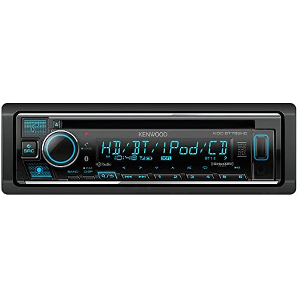 Kenwood KDC-BT782HD Single Din Car Stereo Receiver (Open Box) - electronicsexpo.com-Car Stereo Receivers