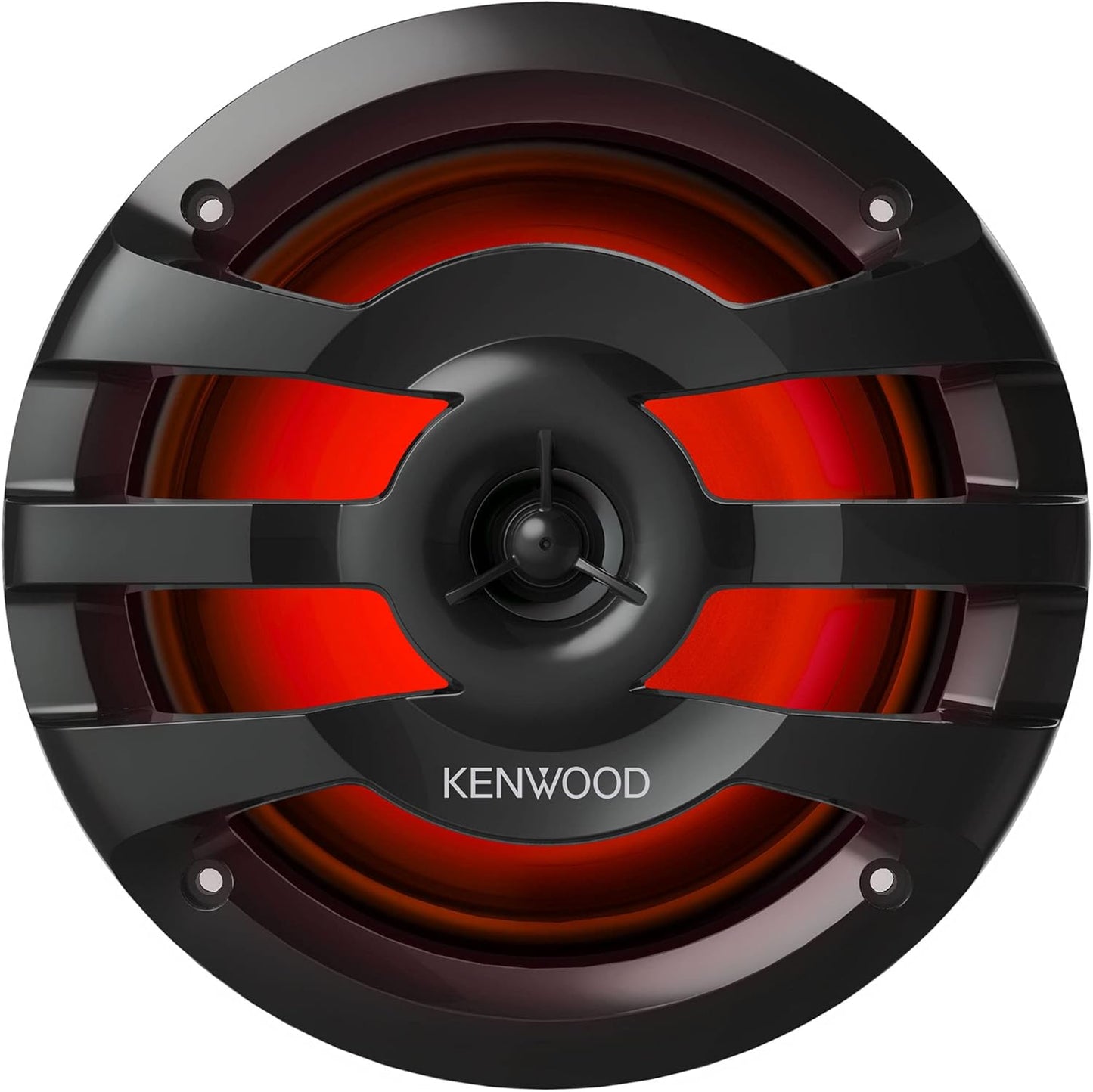 Kenwood KFC - 1673MRBL 6 - 3/4" 2 - Way Marine Speakers with Built - in LED lights (Black) - electronicsexpo.com - Marine Speakers