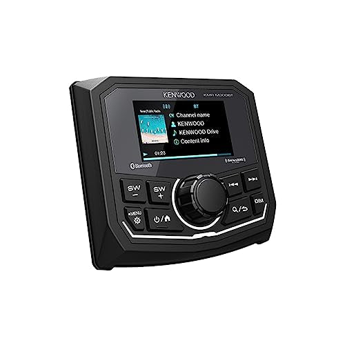 Kenwood KMR - M300BT Marine Gage Weatherproof Receiver - electronicsexpo.com - Marine Receivers