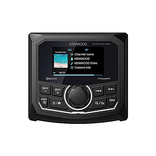 Kenwood KMR - M300BT Marine Gage Weatherproof Receiver - electronicsexpo.com - Marine Receivers