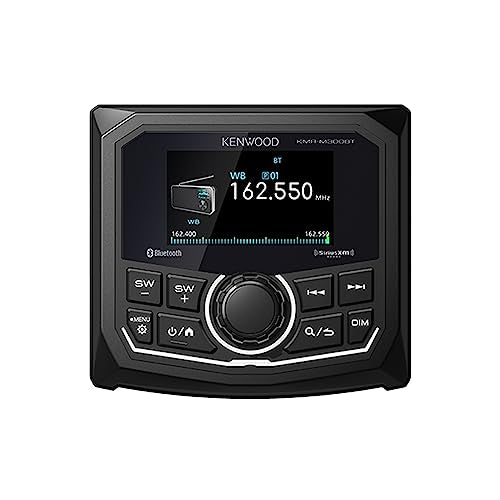 Kenwood KMR - M300BT Marine Gage Weatherproof Receiver - electronicsexpo.com - Marine Receivers