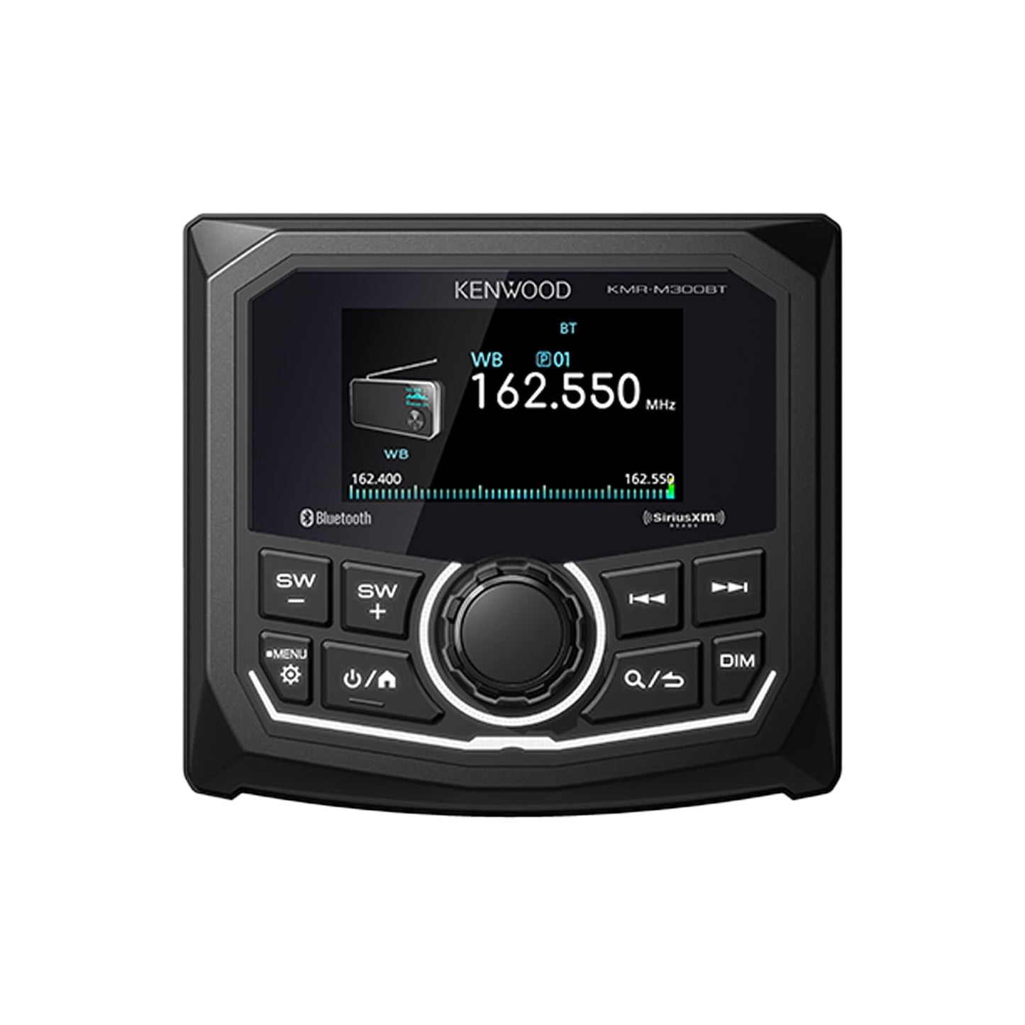 Kenwood KMR - M300BT Marine Gage Weatherproof Receiver - electronicsexpo.com - Marine Receivers