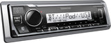 Kenwood KMR - M332BT Marine Single - Din Digital Media Receiver (Open Box) - electronicsexpo.com - Marine Audio
