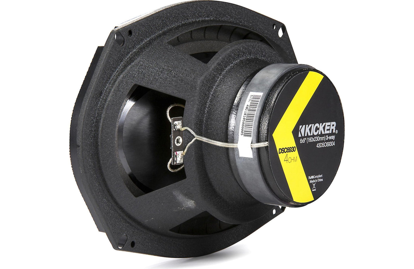 Kicker 43DSC69304 DS Series 6x9" 3 - Way Car Speakers (Pair) - electronicsexpo.com - Car Speakers