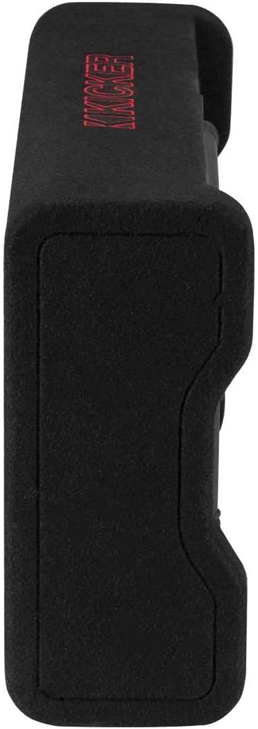 Kicker 49L7TDF122 Sealed Downward - firing Enclosure with L7T 12" Shallow - Mount Square Subwoofer - electronicsexpo.com - Car Subwoofers