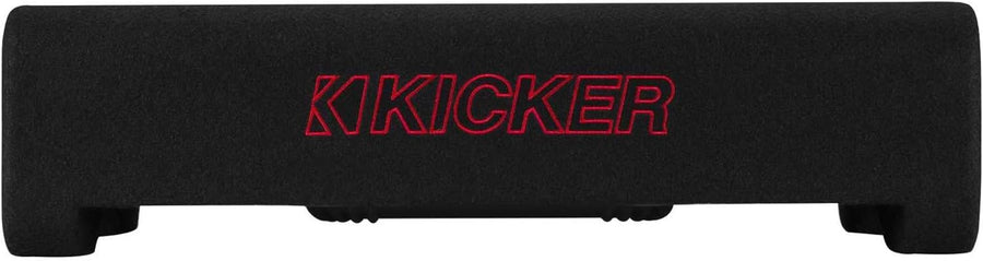 Kicker 49L7TDF122 Sealed Downward - firing Enclosure with L7T 12" Shallow - Mount Square Subwoofer - electronicsexpo.com - Car Subwoofers