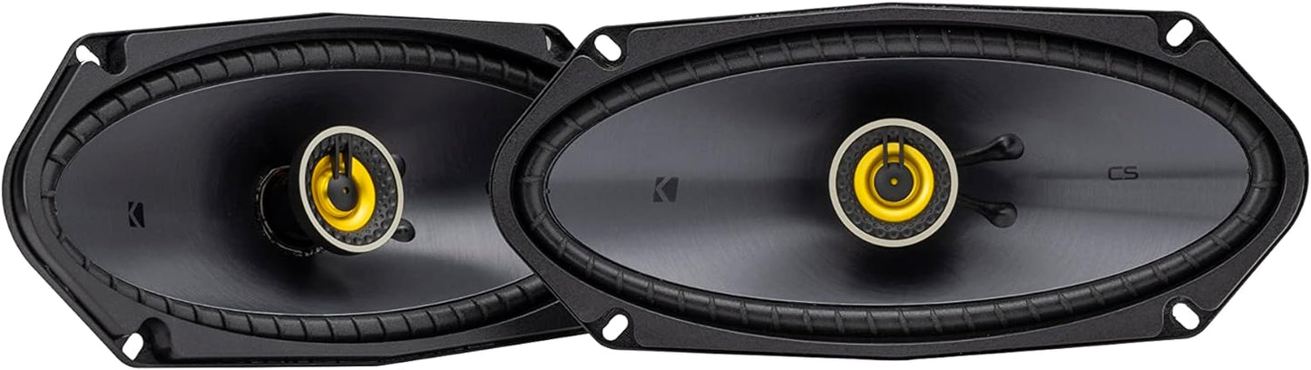 Kicker 50CSC4104 225 Watt 4"x10" 2 - Way Car Audio Speakers 4 - Ohm - electronicsexpo.com - Car Speakers