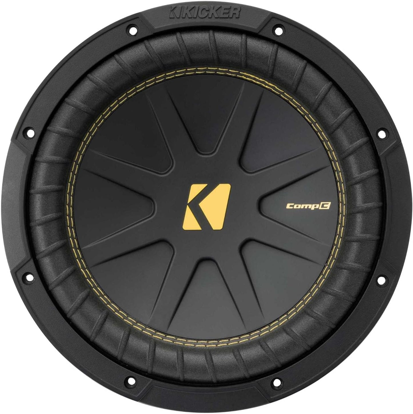 Kicker 50CWCD104 CompC 10" Subwoofer with Dual 4 - Ohm Voice Coils - electronicsexpo.com - Car Subwoofers