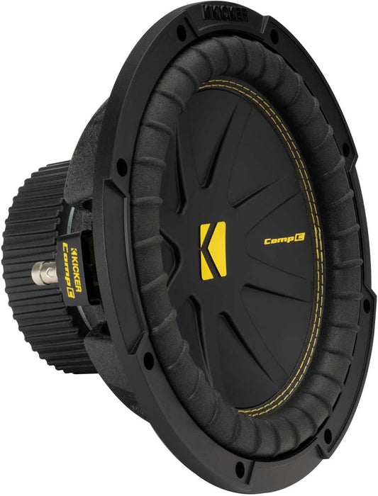 Kicker 50CWCS104 CompC 10" 4 - Ohm Component Subwoofer - electronicsexpo.com - Car Subwoofers