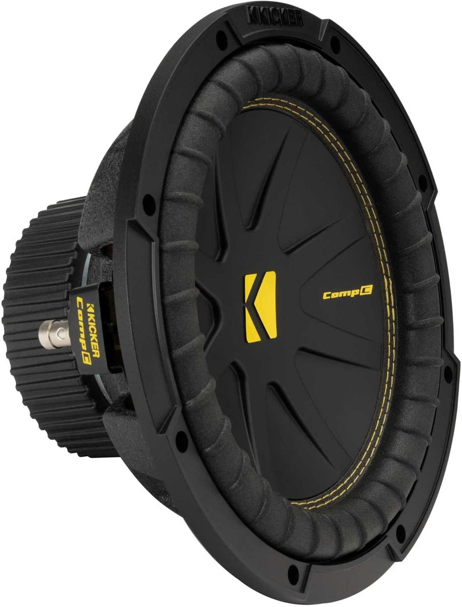 Kicker 50CWCS104 CompC 10" 4 - Ohm Component Subwoofer - electronicsexpo.com - Car Subwoofers