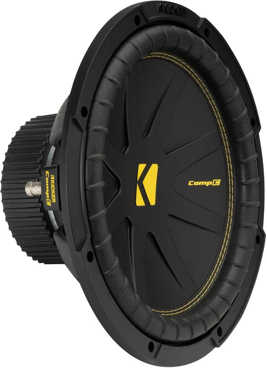 Kicker 50CWCS124 CompC 12" 4 - Ohm Component Subwoofer - electronicsexpo.com - Car Subwoofers
