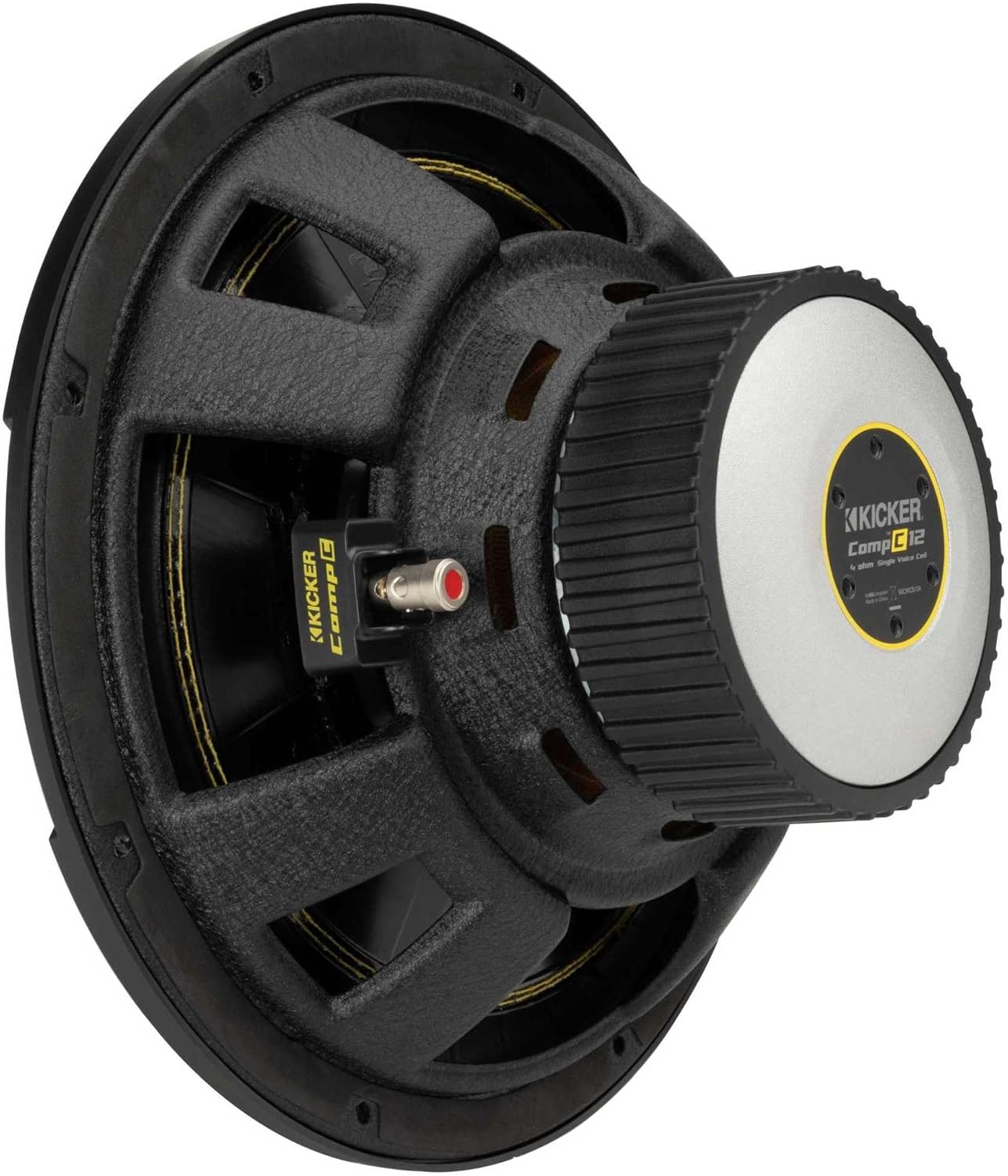 Kicker 50CWCS124 CompC 12" 4 - Ohm Component Subwoofer - electronicsexpo.com - Car Subwoofers