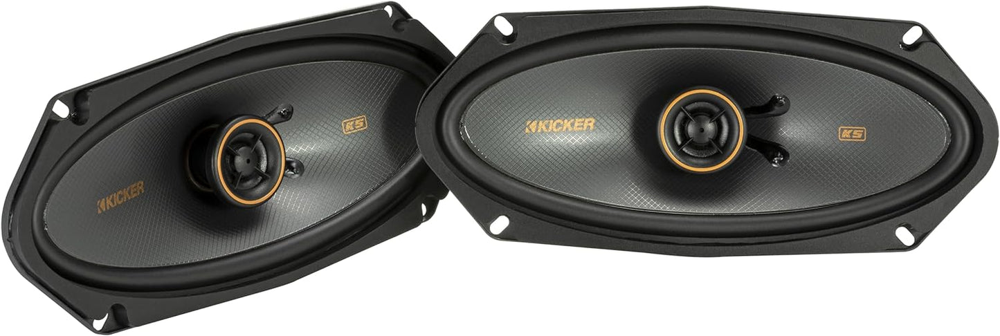 Kicker 51KSC41004 4x10" KS Series Coaxial Speakers (Pair) - electronicsexpo.com - Car Speakers