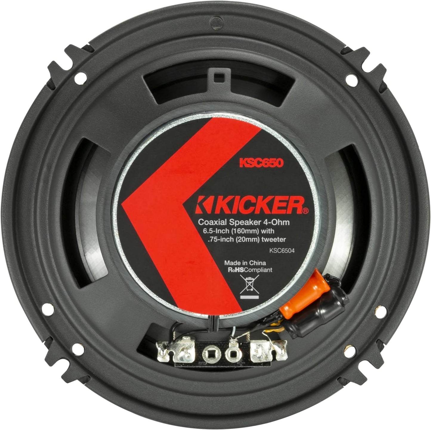 Kicker 51KSC6504 KS Series 6 - 1/2" 2 - way Car Speakers (Pair) - electronicsexpo.com - Car Speakers