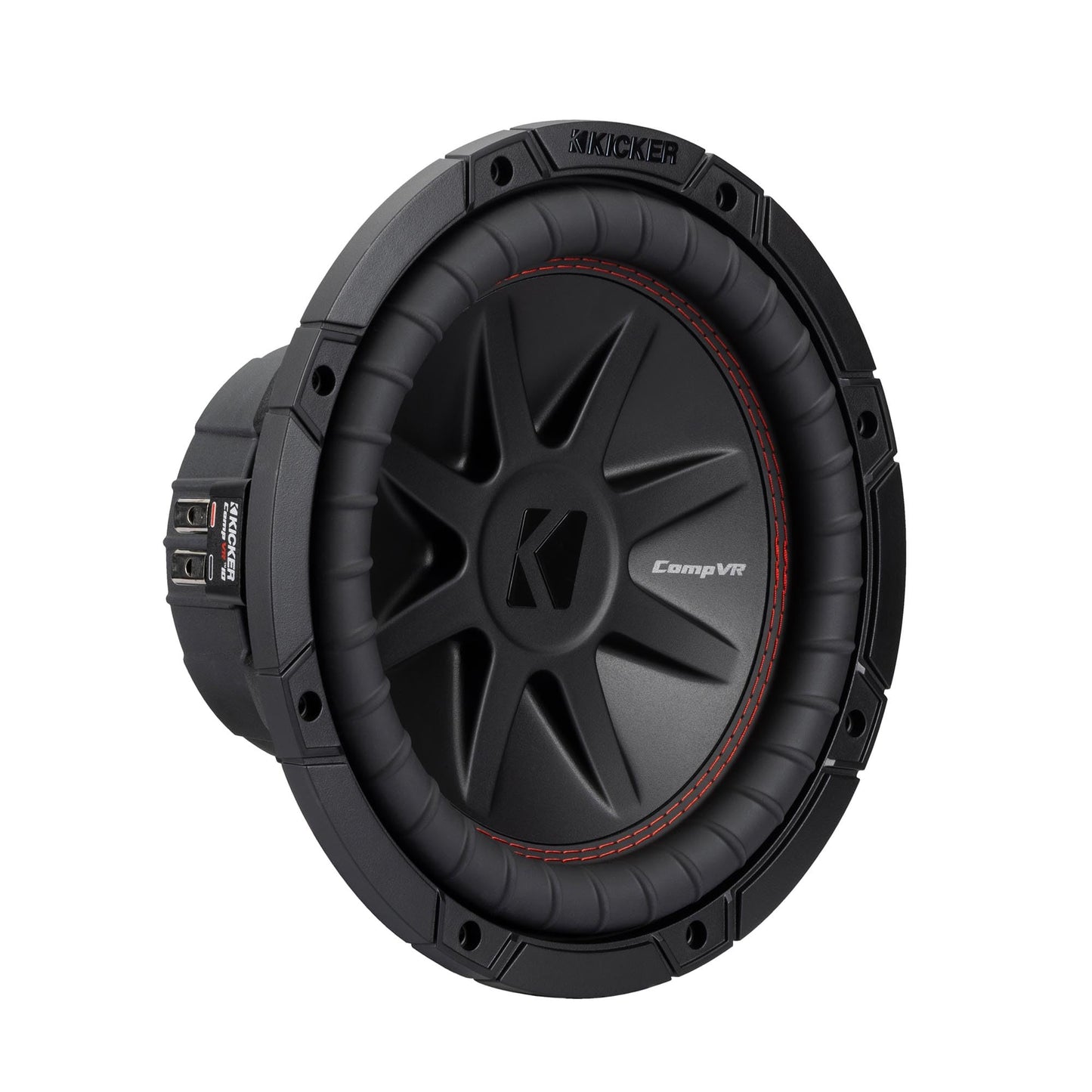 Kicker CompVR 52CVR104 CompVR 10" Subwoofer with Dual 4 - ohm Voice Coils - electronicsexpo.com - Car Subwoofers