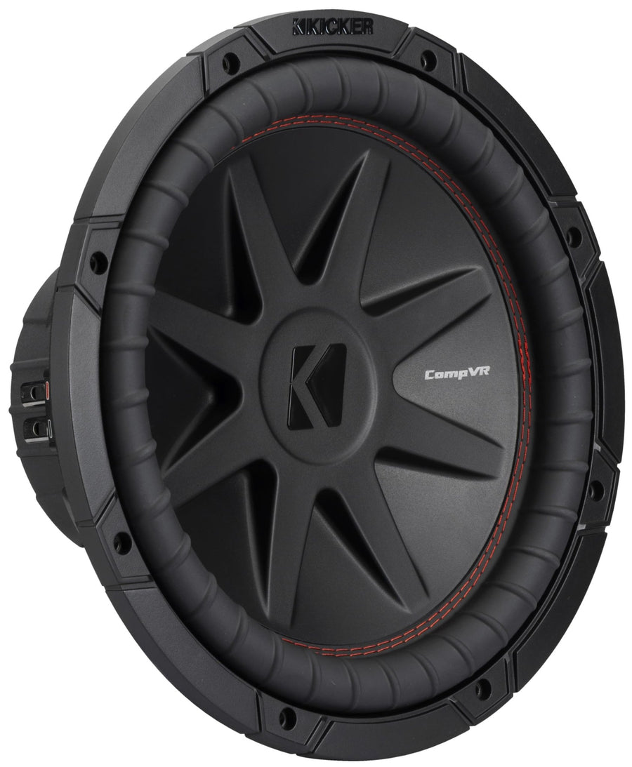Kicker CompVR 52CVR122 CompVR 12" Subwoofer with Dual 2 - ohm Voice Coils - electronicsexpo.com - Car Subwoofers