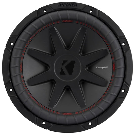 Kicker CompVR 52CVR122 CompVR 12" Subwoofer with Dual 2 - ohm Voice Coils - electronicsexpo.com - Car Subwoofers