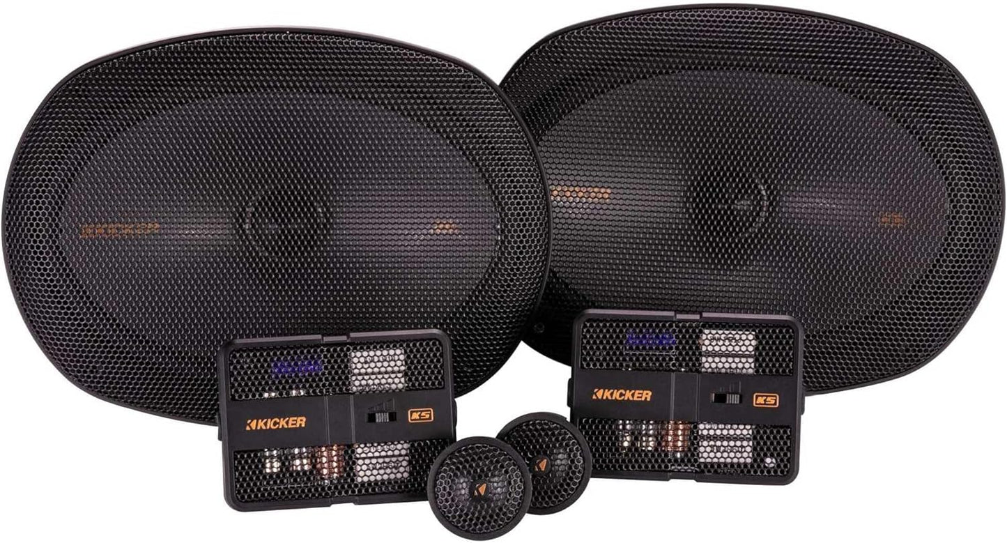 Kicker KSS690 KS Series 6"x9" 2 - Way Component Speaker System - electronicsexpo.com - Car Speakers