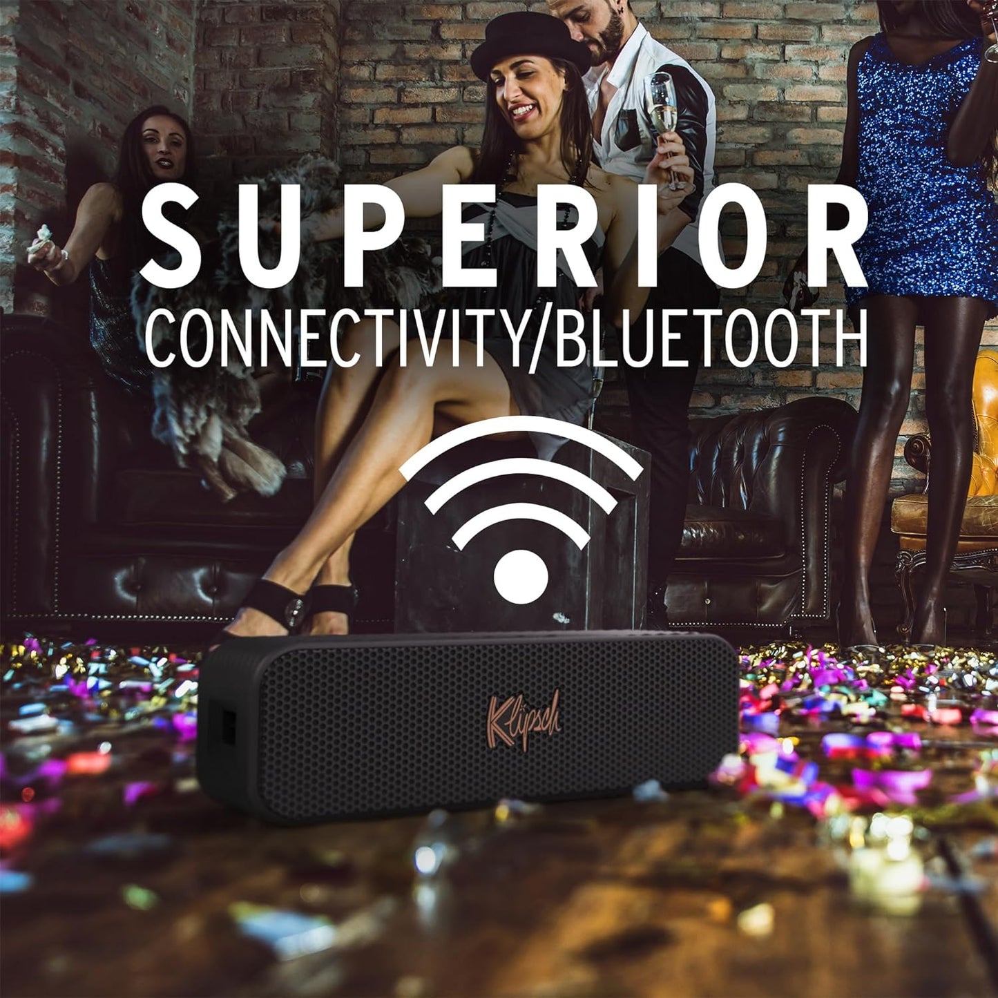 Klipsch Detroit Portable Bluetooth Speaker - electronicsexpo.com - Bluetooth Speakers