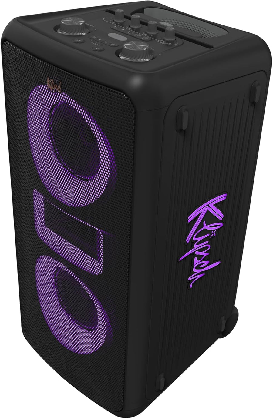 Klipsch Miami Portable Bluetooth Speaker with Lights and Wired Microphone - electronicsexpo.com - Bluetooth Speakers