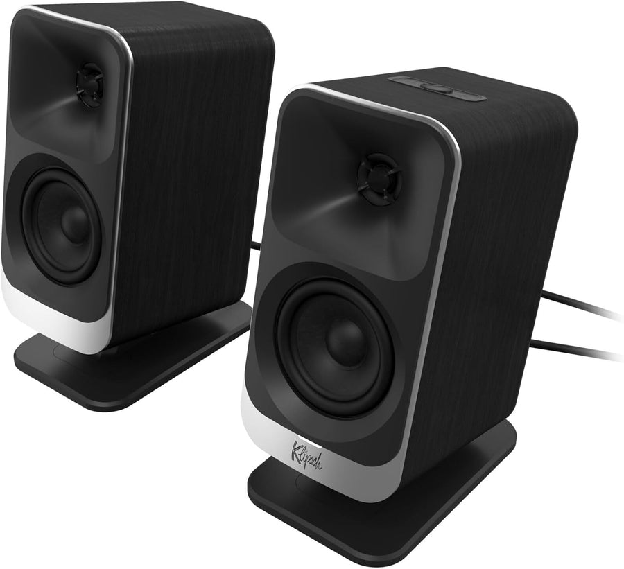 Klipsch ProMedia Lumina 2.1 Computer Gaming System with Subwoofer and RGB Lighting Effects Built - in - electronicsexpo.com - Powered Speakers