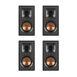 Klipsch R-51M Bookshelf Speakers (2 Pairs/4 Speaker Bundle) - electronicsexpo.com-Bookshelf Speakers