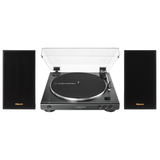 Klipsch R - 51PM Powered Bluetooth Speaker (Black) with 60XBT - BK Fully Automatic Belt - Drive Stereo Turntable (Bundle) - electronicsexpo.com - Home Theater Systems & Packages