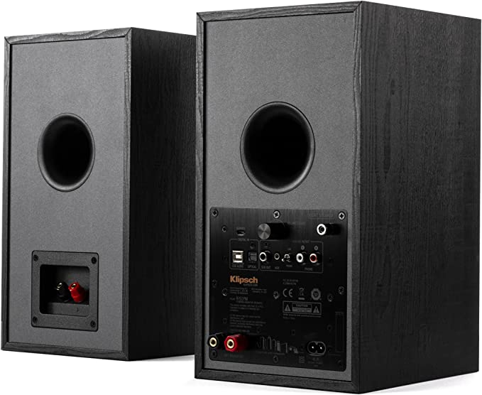 Klipsch R - 51PM Powered Bookshelf Speakers (Certified Refurbished) - electronicsexpo.com - Bookshelf Speakers