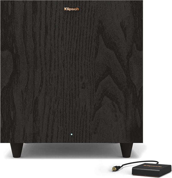 Klipsch R-80SWi 8" 150W Wireless Subwoofer with High Performance Driver for Deep Bass Black (Certified Refurbished) - electronicsexpo.com-Subwoofers