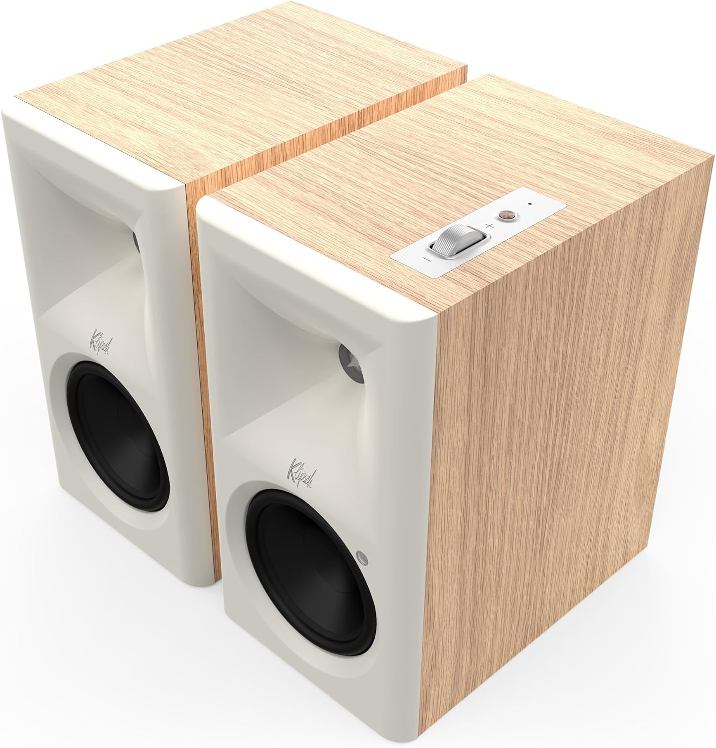 Klipsch The Fives II Powered Stereo Speakers with Wi-Fi, Bluetooth, and HDMI (Pair) - electronicsexpo.com-Powered Speakers