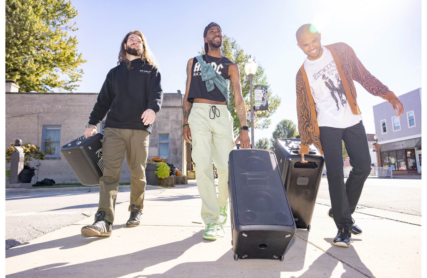 Klipsch Vegas Portable Bluetooth Speaker with Lights and Wired Microphone - electronicsexpo.com - Bluetooth Speakers