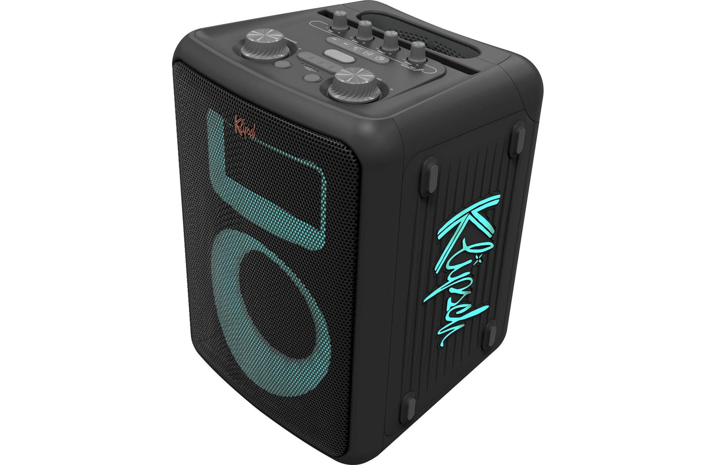 Klipsch Vegas Portable Bluetooth Speaker with Lights and Wired Microphone - electronicsexpo.com - Bluetooth Speakers