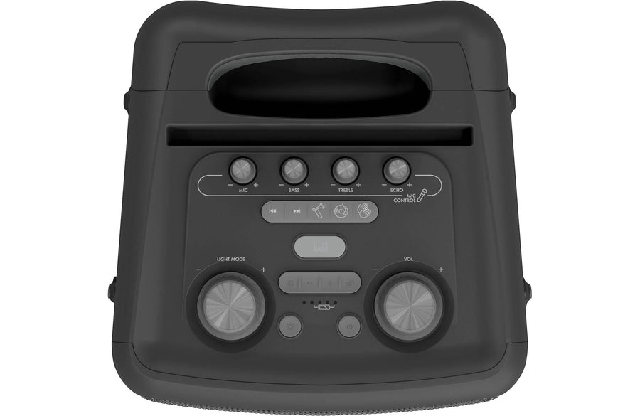 Klipsch Vegas Portable Bluetooth Speaker with Lights and Wired Microphone - electronicsexpo.com - Bluetooth Speakers