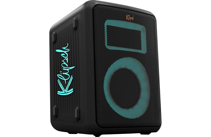 Klipsch Vegas Portable Bluetooth Speaker with Lights and Wired Microphone - electronicsexpo.com - Bluetooth Speakers