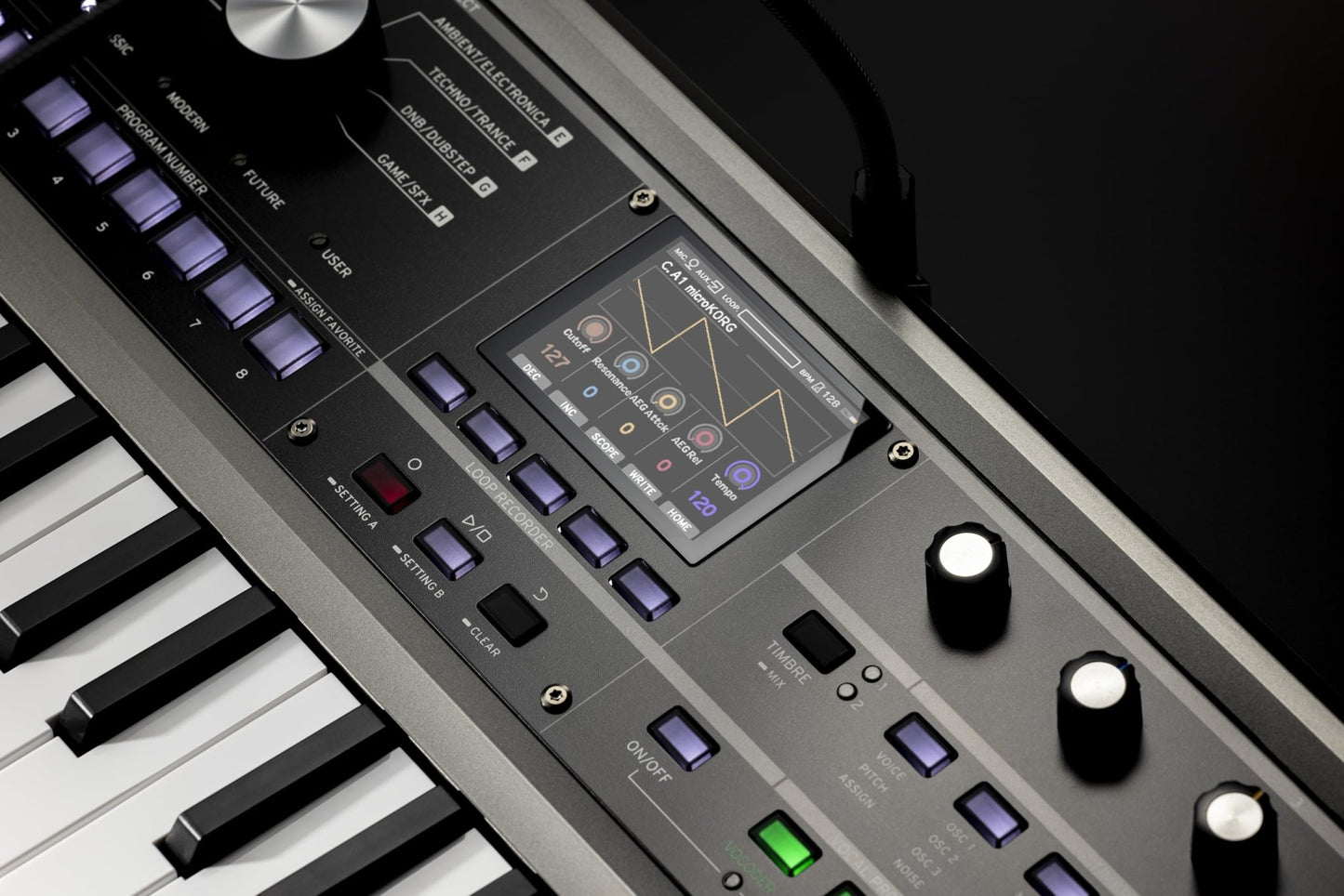 Korg MicroKORG2 37 - Key Virtual Analog Synthesizer and Vocoder - electronicsexpo.com - Misc