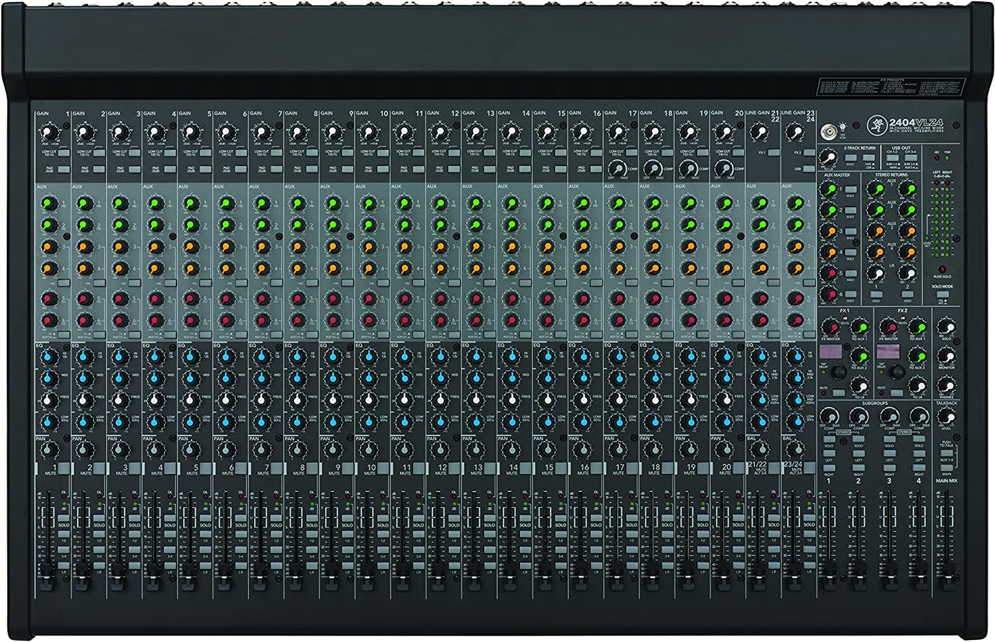 Mackie 2404VLZ4 24 - Channel 4 - Bus FX Mixer with USB - electronicsexpo.com - Pro Mixers