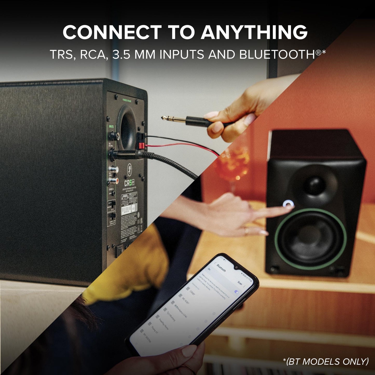 Mackie 3.5" Powered Studio Monitors with Tone Control - electronicsexpo.com - Powered + PA Speakers