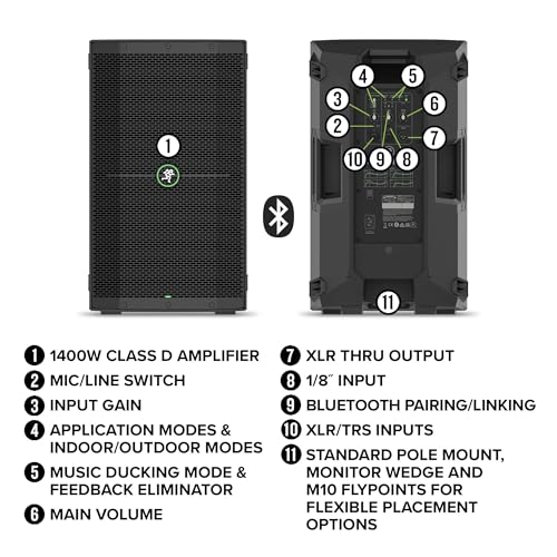 Mackie Thump210XT Enhanced 1,400 - watt 10" Powered Speaker - electronicsexpo.com - Powered + PA Speakers