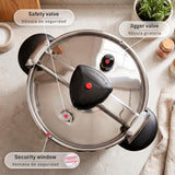 Magefesa Star 8.4-Quart Stainless Steel Pressure Cooker - electronicsexpo.com-Pressure Cookers
