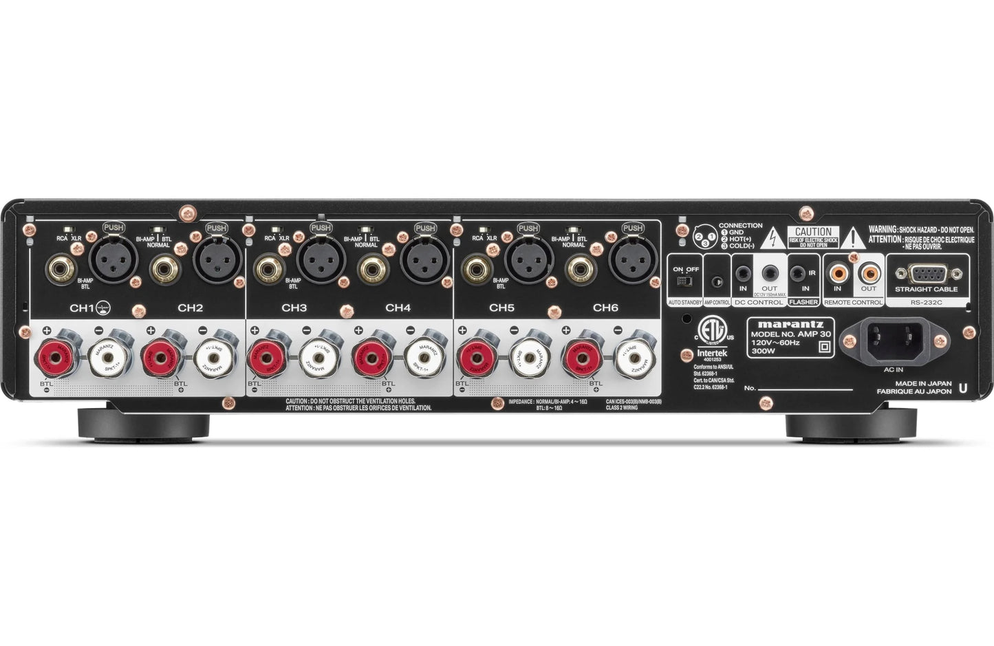 Marantz AMP 30 6-Channel Power Amplifier - electronicsexpo.com-Amplifiers / Pre-Amps