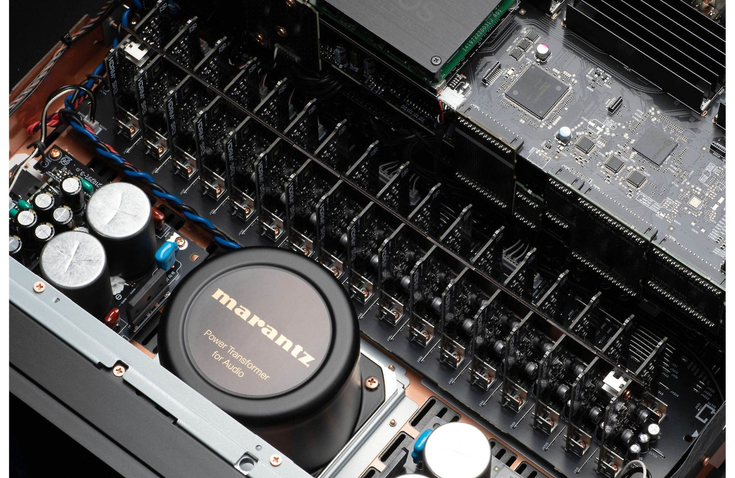 Marantz AV 20 Home Theater Preamp/processor with 13.4 - Channel Processing, Dolby Atmos, Apple AirPlay 2, Bluetooth, and HEOS Built - in - electronicsexpo.com - Amplifiers / Pre - Amps