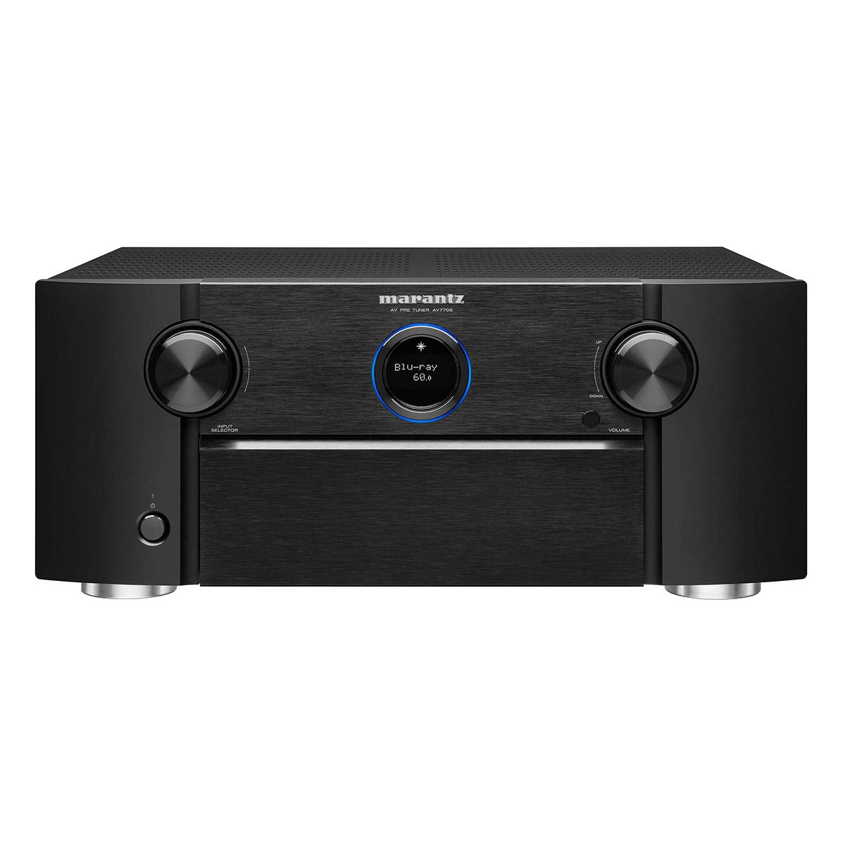 Marantz AV7706 Home Theater Preamp/Processor with 11.2 - Channel Processing, Dolby Atmos, Apple AirPlay 2, Bluetooth, and HEOS Built - in - electronicsexpo.com - Amplifiers / Pre - Amps